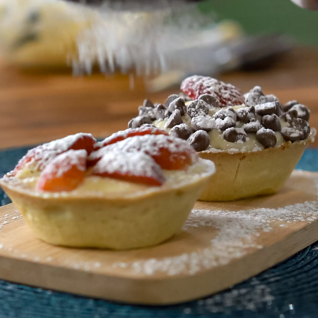 Pequenas tortinhas italianas